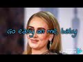 ADELE-EASY ON ME(lyrics)