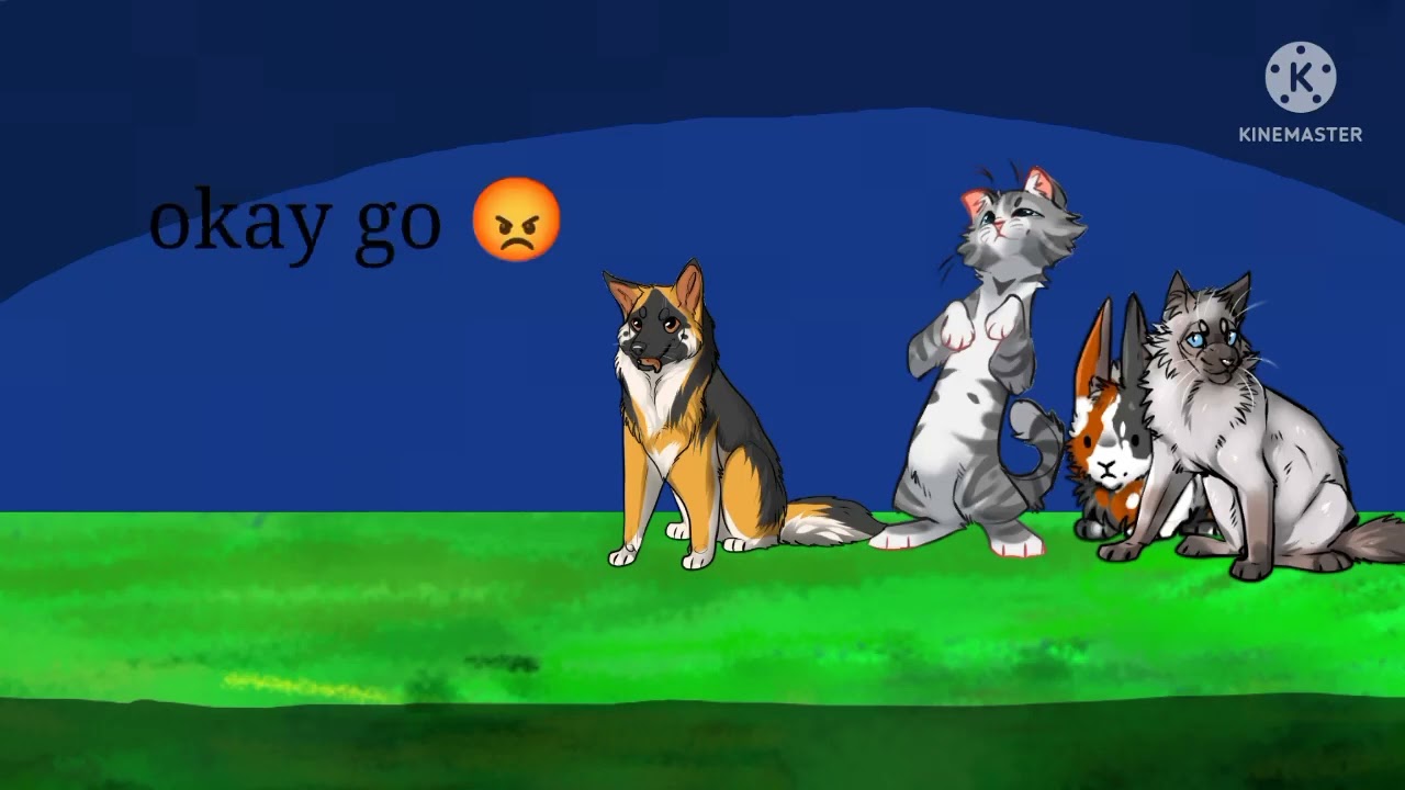 the Angel Paradies♘ Dog VS Devil Fire ♞Cat Meme animation new!!! cartoon