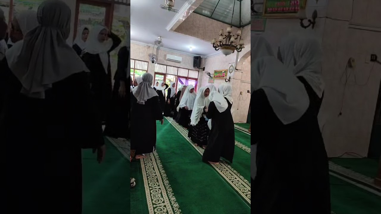 Saling memaafkan  bersama jemaah  MT Nur Attaqwa