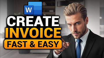 How To Create Invoice in Microsoft Word (FAST & EASY) | 100% WORKS! | Create Invoice Microsoft Word