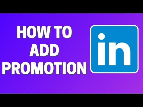 How To ADD Promotion In LinkedIn