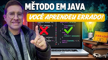 Você ainda aprende MÉTODO em Java do jeito errado?