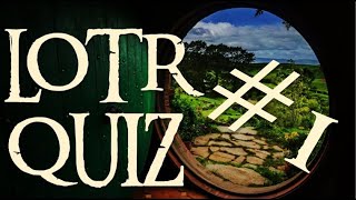 Lord of the Rings Quiz #1 | 20 Questions | Fellowship of The Ring screenshot 2