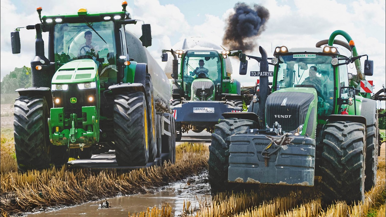 KOPCĄCY FENDT | WAKACYJNY POFERMENT NA 3 CIĄGNIKI | GIERADA AGRO | ŚWIĘTOKRZYSKIE |