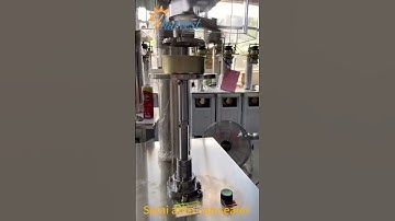 Semi Auto Tin Can Sealer  #machine,  #lid seamer  #factory, Can Crimping machine  #99mm