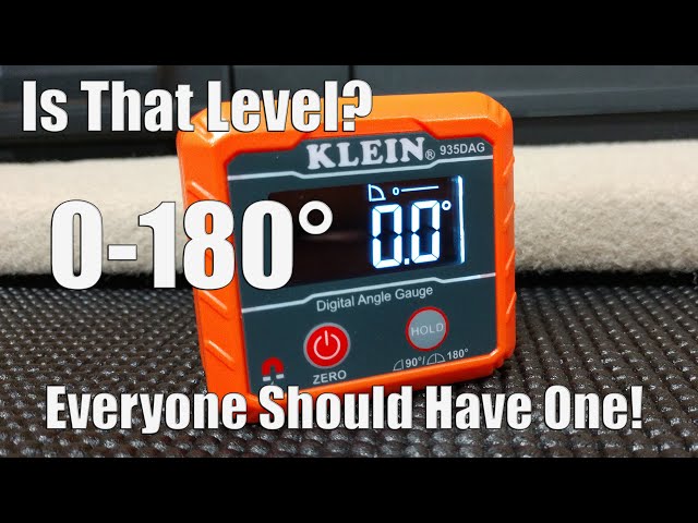 ToolBox Must-Have  Klein Tools Digital Angle Gauge and Level