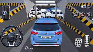 NEW Kia Carnival Stuck in Parking Building2 Luxury Cars Parking Challenge |😱 3DDriving Class 2026😱 screenshot 1