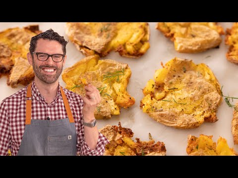 Crispy Smashed Potatoes Recipe