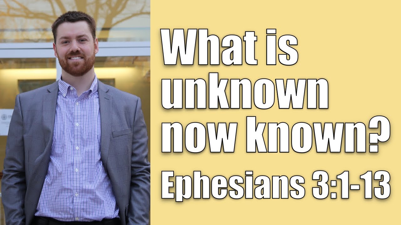 A Grace Riddle | Ephesians 3:1-13 Sermon (We Need Grace Series // 