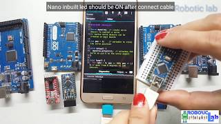 Part 2 | How to program all Arduino board with android smartphone