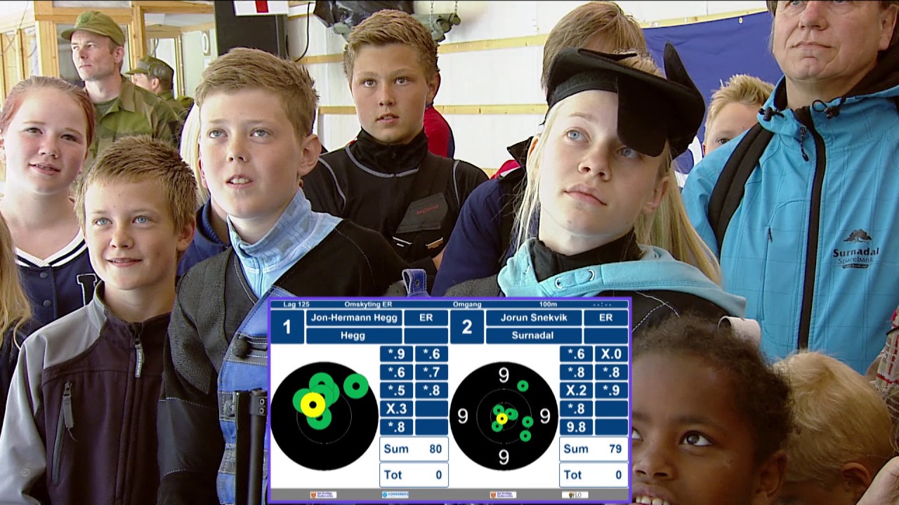 Landsskytterstevnet 2013: Banefinale klasse eldre rekrutt