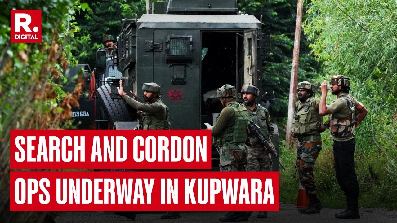 J&K: Search And Cordon Operation Launched In Kupwara By SOG Handwara ...
