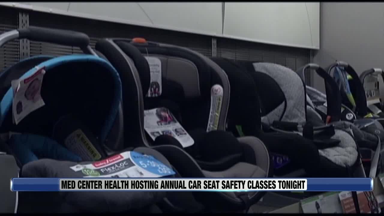 Med Center Health offering free car seat safety classes YouTube