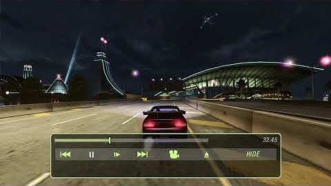 NFS Underground 2 Replay of a not so very intense drag race.