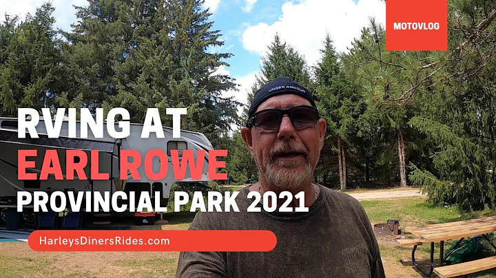 RVing at Earl Rowe Provincial Park