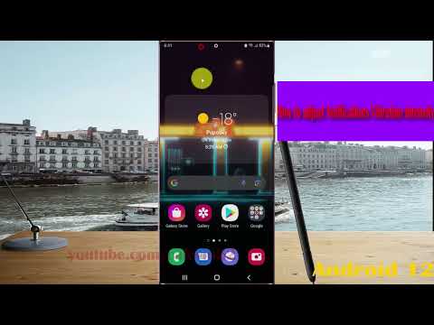 Samsung Galaxy S22 Ultra : How to adjust Notifications Vibration intensity