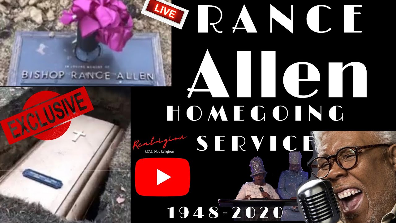 Rance Allen Funeral Rance Allen Rance Allen Funeral Service