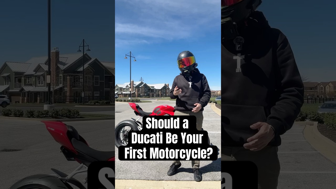 Should a Ducati Be Your First Motorcycle?