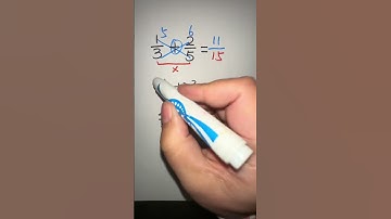Fraction tricks: Adding mixed numbers | How to add improper #fractions #mathtricks #math #shorts