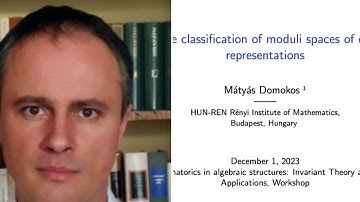 Invariant Theory - Mátyás Domokos