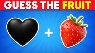 Guess the FRUIT by Emoji? 🍎🍌🍓 Emoji Quiz 2026 | Quiz Diver