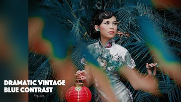 Mood Blue Color Tone | Photoshop CC Tutorial