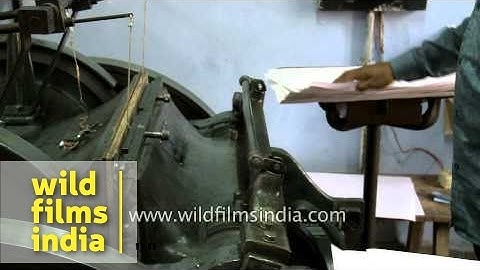 Central Braille press: the first braille press of India