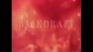 Backdraft VHS Release Ad (1991)