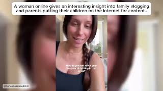 Woman Online Goes Viral Releasing A Message To All Aspiring Family Vloggers