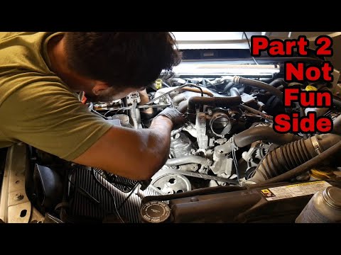 Replacing Valve Cover Gaskets & Spark Plugs Passenger Side Jeep Wrangler jk  Part 2 - YouTube