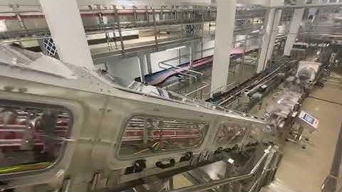 Sismatico Empty Can Conveyor Installation