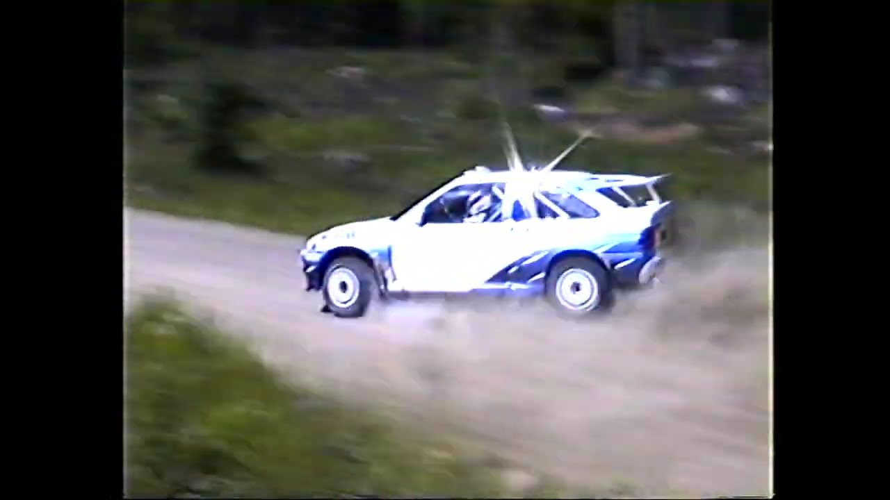 Malcolm Wilson 1000 Lakes tests 1994