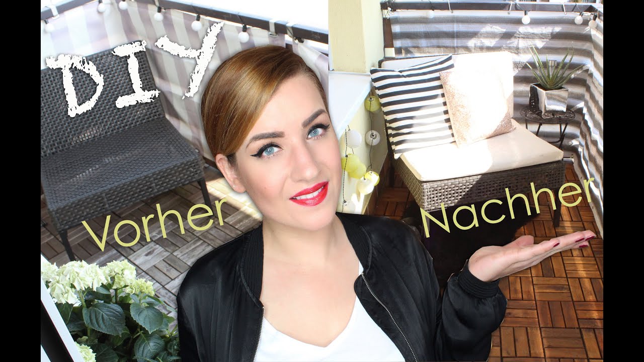 Diy balkon make over aus alt mach neu! do it yourself! youtube