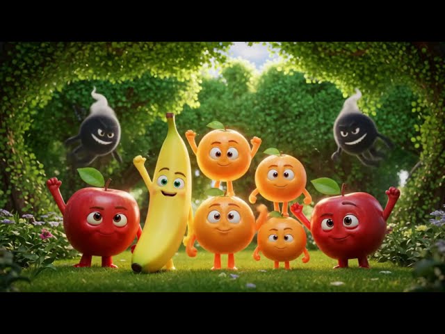 Silly Fruit Song for Kids | Fun Learning Song to Teach Fruits and Colors