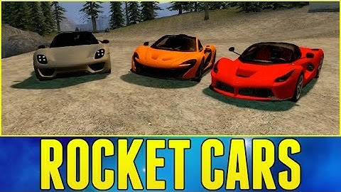 ROCKET CARS!!! - Gmod Part 1