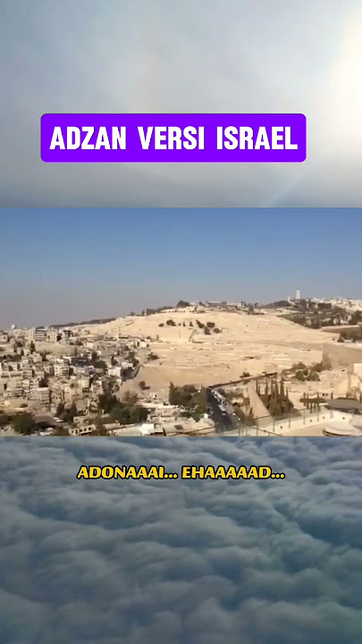 ADZAN VERSI ISRAEL YAHUDI #adzan #firmantuhan #khotbah #diskusiagama #debatagama #dondytan #zuma
