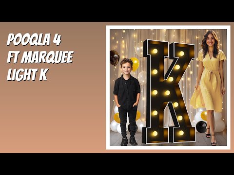 REVIEW (2026): Pooqla 4 FT Marquee Light K. Features