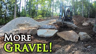 building a shop: gravel drive access