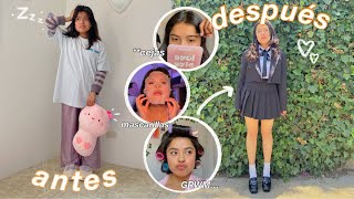 Arreglándome para entrar a la ESCUELA 🏫 cejas, mascarllas, outfit + qué hay en mi mochila 🎒📓✏️ by Ruth Keren 86,104 views 9 months ago 21 minutes