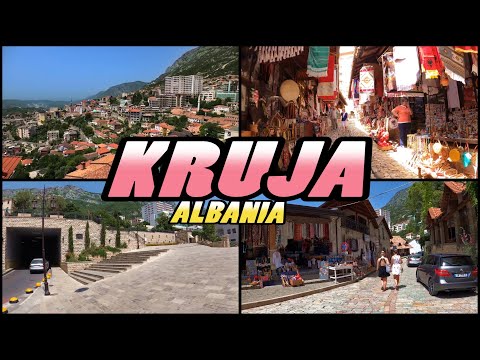 KRUJA - Krujë Town - Albania (4K)