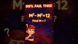 🔴 LIVE: 99% FAIL This Math Problem! Can You Find M? 🤯 | 15 Sec Challenge