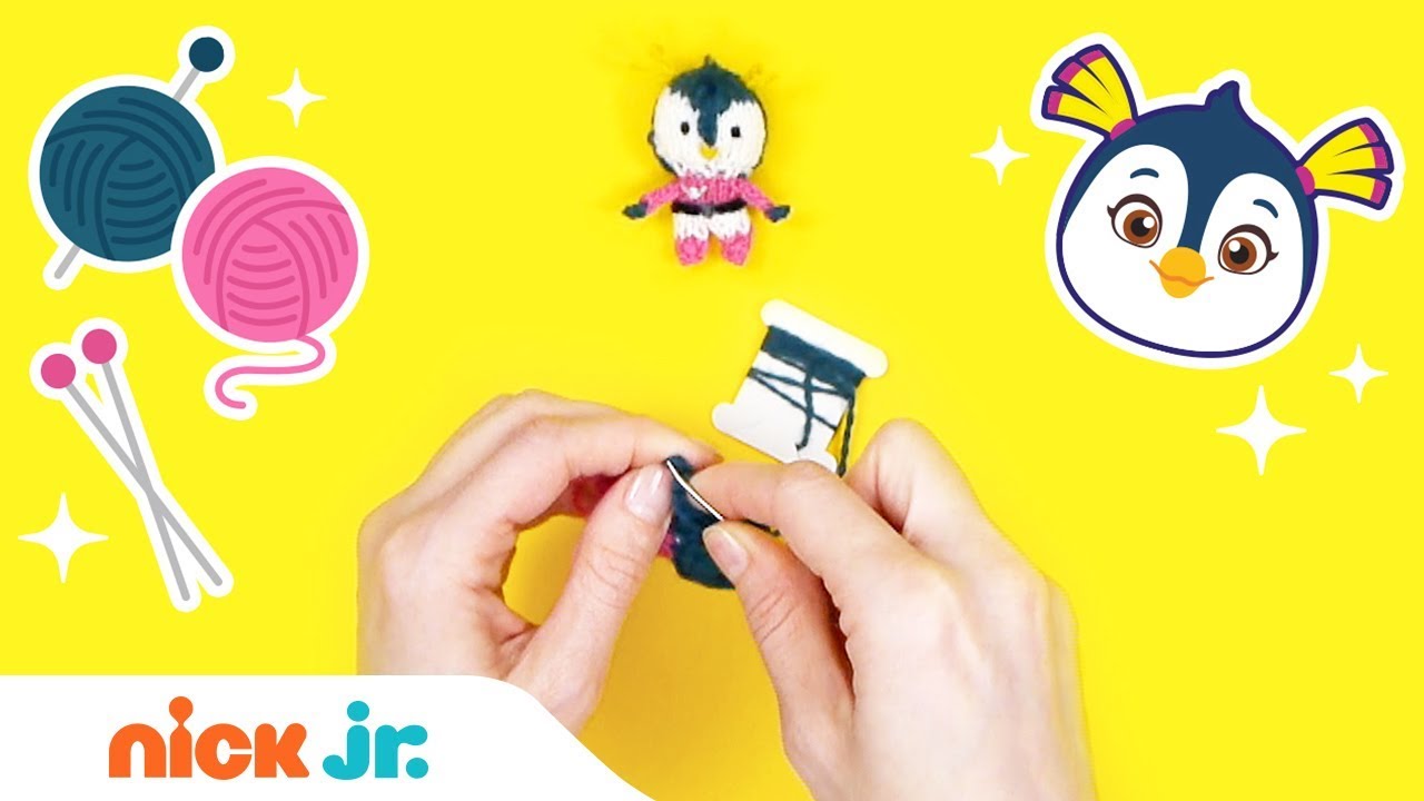 ⁣Arts & Crafts: Knit Penny from Top Wing in 5 Minutes! | Nick Jr.