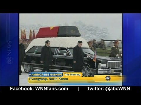 Thumbnail for the embedded element "Kim Jong Il Funeral in North Korea; Thousands Mourn"