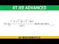 If β = limx to 0 e^x3 - (1 - x^3)^1/3 + (1 - x^2)^1/2) | IIT JEE Advanced Math Questions Limits PYQs