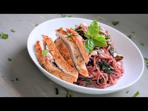 one-pan-red-wine-chicken-&-pasta