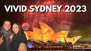 Vivid Sydney 2023 Opening Night | Fireworks & Laser Light Show at the Opera House, Circular Quay!