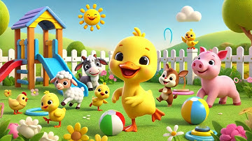 Vịt Con đi học  - Video Nhạc Thiếu Nhi Hoạt Hình 3D – Vịt Con Đi Học Siêu Dễ Thương