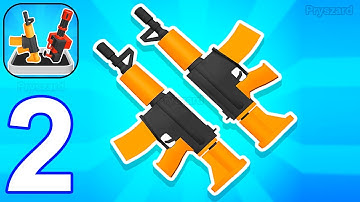 Match Gun 3D - Gameplay Walkthrough Part 2 Merge Match and Shoot Guns (iOS, Android)