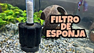 CÓMO FUNCIONA UN FILTRO DE ESPONJA