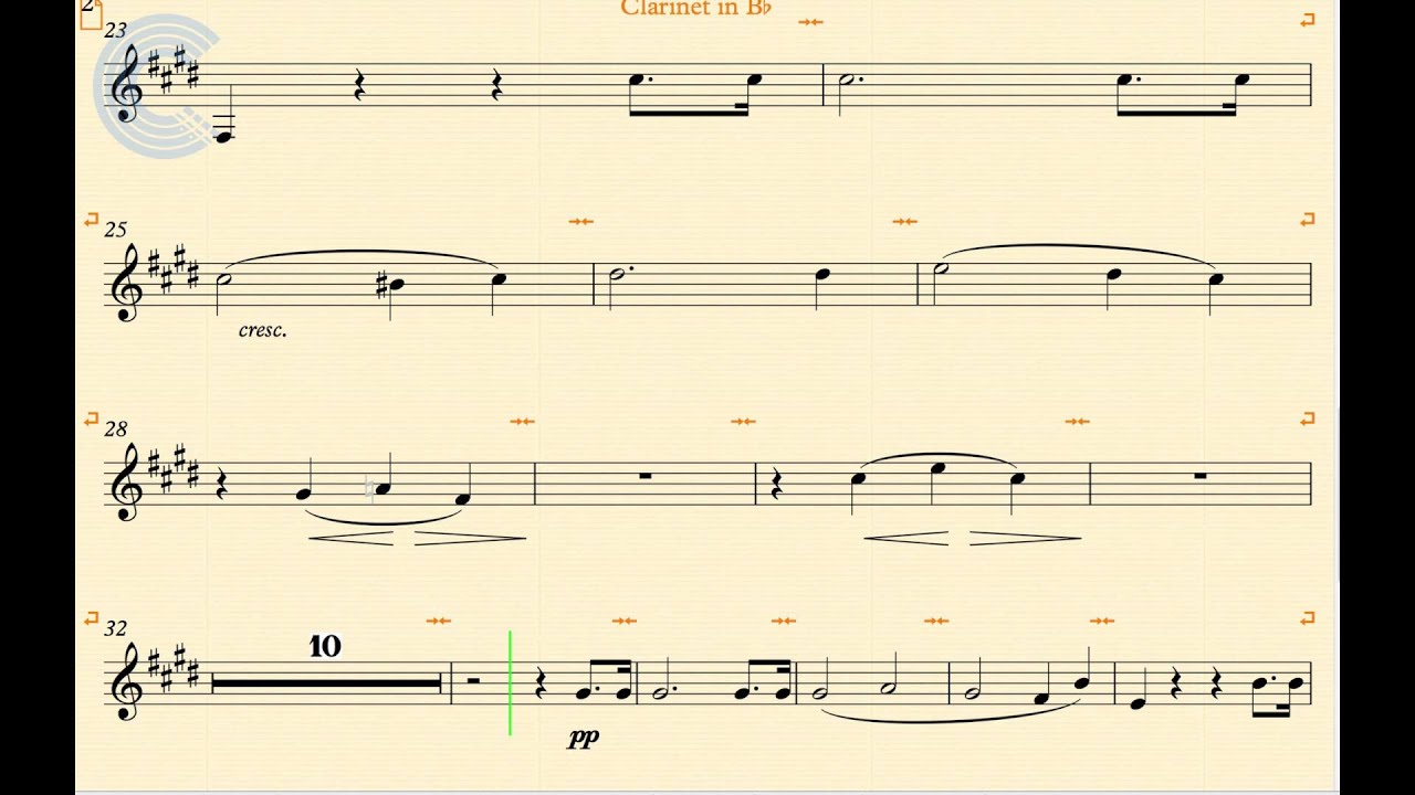 clarinet moonlight sonata beethoven sheet music chords youtube tubby the tuba sheet music